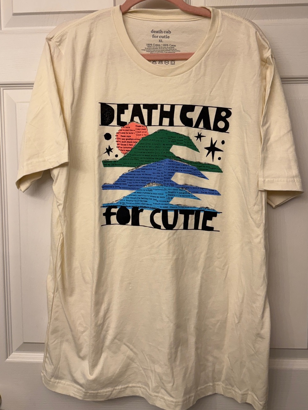 NWOT Death Cab for Cutie Official Tour Merch Shirt | Size XL